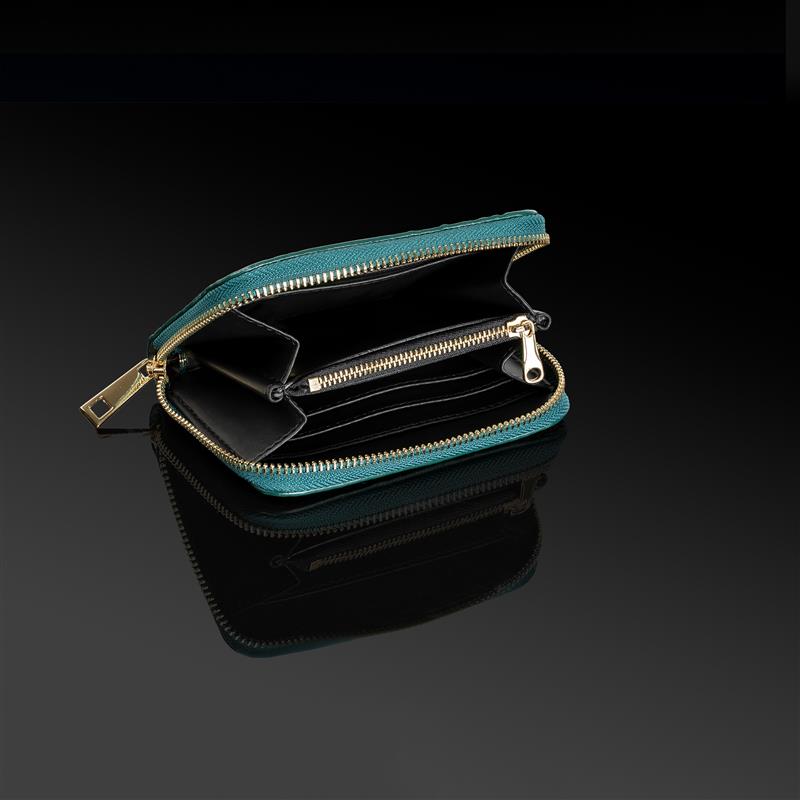Crocodile Calfskin Wallet (Green)